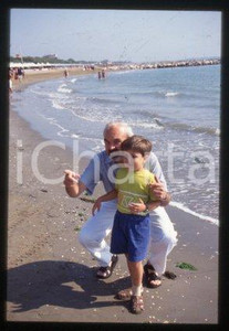 35mm vintage slide* 1996 VENICE Festival Zdenek SVERAK & Andrey KHALIMON (15)