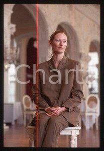 35mm vintage slide* 1992 VENICE Film Festival British actress Tilda SWINTON (26)