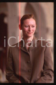 35mm vintage slide* 1992 VENICE Film Festival British actress Tilda SWINTON (28)