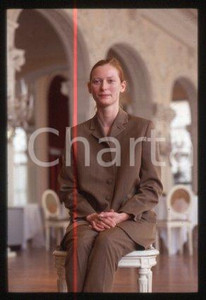 35mm vintage slide* 1992 VENICE Film Festival British actress Tilda SWINTON (38)