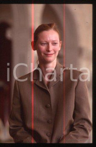 35mm vintage slide* 1992 VENICE Film Festival British actress Tilda SWINTON (41)