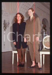 35mm vintage slide* 1992 VENICE actress Tilda SWINTON and Sally POTTER (49)