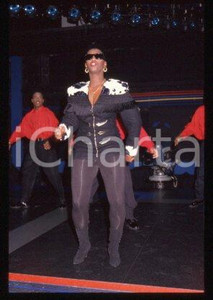 35mm vintage slide* 1990 ca ITALY American house music singer ADEVA (40)