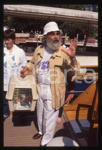 35mm vintage slide* 1990 VENICE American film director Armondo Linus ACOSTA (15)