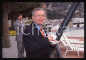 35mm vintage slide* 1990 ca LAKE COMO Russian ambassador Anatoly ADAMISHIN (4)