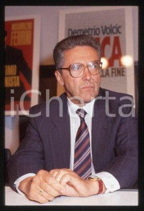 35mm vintage slide* 1990 ca ITALY Russian ambassador Anatoly ADAMISHIN (7)