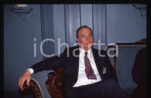 35mm vintage slide* 1990 ca MILAN President of MOODY's John Augustus BOHN (24)