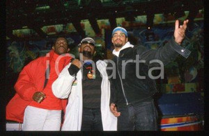35mm vintage slide* 1989 ca ITALY American DJ and rapper Afrika BAMBAATAA (10)