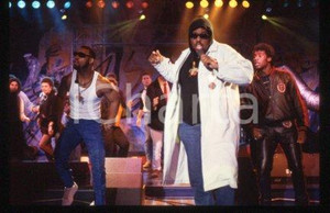 35mm vintage slide* 1989 ca ITALY American DJ and rapper Afrika BAMBAATAA (42)