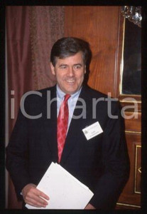 35mm vintage slide* 1999 ca MILAN Portrait of a banker Josef ACKERMANN (3)