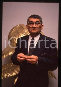 35mm vintage slide* 1990 ca THEATER Portrait of director Anthony CURIEL (10)