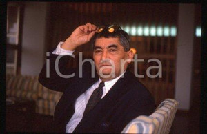 35mm vintage slide* 1990 ca THEATER Portrait of director Anthony CURIEL (13)