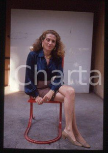 35mm vintage slide* 1986 ca MILAN Fashion designer Raffaella CURIEL (16)