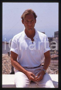 35mm vintage slide* 1989 ca CANNES Portrait of an American actor Anthony PECK 24