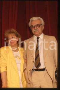 35mm vintage slide* 1986 CANNES Festival Sergei BONDARCHUK & Irina SKOBTSEVA(18)