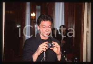 35mm vintage slide* 1999 ca MILAN Portrait of co-founder Google Sergey BRIN (4)