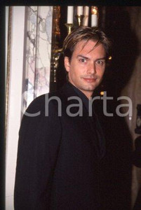 35mm vintage slide* 1997 ca MILAN Swedish model & actor Marcus SCHENKENBERG (7)
