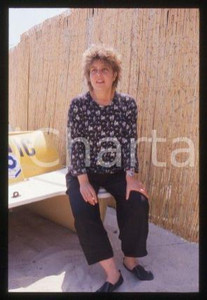 35mm vintage slide* 1990 ca ITALIA Fiorella INFASCELLI Ritratto regista (10)