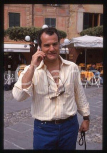 35mm vintage slide* 1990 ca ITALY - FASHION Ferruccio FERRAGAMO Entrepreneur (1)