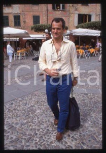 35mm vintage slide* 1990 ca ITALY - FASHION Ferruccio FERRAGAMO Entrepreneur (6)