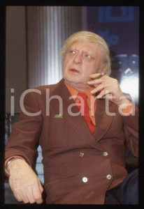 35mm vintage slide* 1985 RAI UNO - OGGI & DOMANI writer Anthony BURGESS (7)