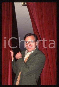 35mm vintage slide* 1995 ca MILAN Portrait of Italian actor Vittorio VIVIANI (7)