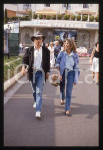 35mm vintage slide* 1989 CANNES Festival Jerry SCHATZBERG & Maureen KERWIN (35)