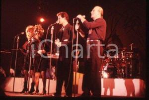 35mm vintage slide* 1988 ca MUSIC concert of THE MANHATTAN TRANSFER (19)