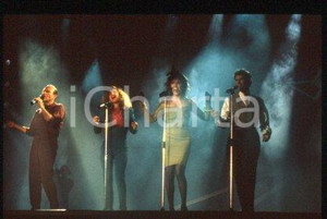 35mm vintage slide* 1988 ca PALAROCK a concert of THE MANHATTAN TRANSFER (64)