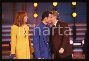 35mm vintage slide* 1995 ca ITALY a vocal group THE MANHATTAN TRANSFER (78)