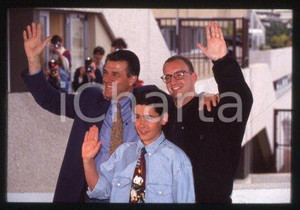 35mm vintage slide* 1993 CANNES Jeroen KRABBÉ Steven SODERBERGH Ritratto (38)
