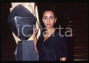 35mm vintage slide* 1991 ca ITALY TV Presenter & actress Terri SCHIAVO (7)