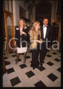 35mm vintage slide* 1990 CHARITY BALL Egon VON FURSTENBERG & Marta MARZOTTO (9)