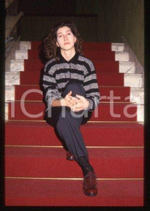 35mm vintage slide* 1988 ca ITALY Portrait of singer-songwriter Andrea MIRO (16)
