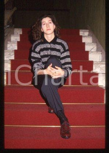 35mm vintage slide* 1988 ca ITALY Portrait of singer-songwriter Andrea MIRO (24)
