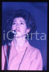 35mm vintage slide* 1988 ca ITALY Portrait of singer-songwriter Andrea MIRO (29)