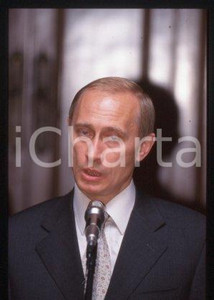 35mm vintage slide* 2000 MILAN the President of Russia Vladimir PUTIN (13)