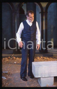 35mm vintage slide* 1986 RAI 3 ALL'USCITA Gabriele FERZETTI - un attore (11)