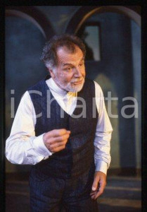 35mm vintage slide* 1986 RAI 3 ALL'USCITA Gabriele FERZETTI - un attore (13)