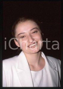 35mm vintage slide* 1998 MILANO TEATRO "HOLLYWOOD" L'attrice Julka BEDESCHI (21)