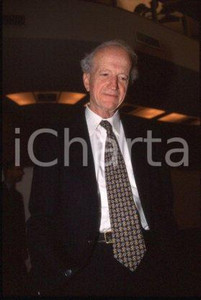 35mm vintage slide* 2000 ca MILAN Nobel laureate in economics Gary BECKER (1)