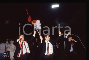 35mm vintage slide* 1988 MILANO Carlo ANCELOTTI Daniele MASSARO Filippo GALLI 2