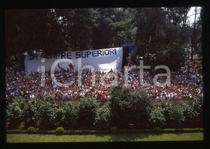 35mm vintage slide* 1990 ca ITALIA CALCIO Tifosi F.C. INTERNAZIONALE (2)