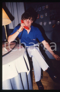 35mm vintage slide* 1990 ca MADRID Emilio BUTRAGUENO REAL MADRID - Ritratto (3)