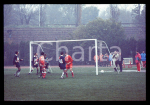 35mm vintage slide*1990ca MILANO Nazionale Piloti F1 vs Vigili del Fuoco 8