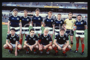 35mm vintage slide* 1988 MADRID Amichevole SPAGNA SCOZIA 0-0 - Squadra SCOZIA