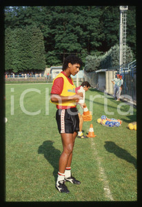 35mm vintage slide* 1988 ITALIA CALCIO Frank RIJKAARD AC MILAN - Allenamento 16