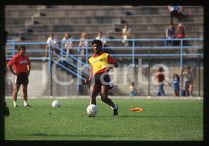 35mm vintage slide* 1988 ITALIA CALCIO Frank RIJKAARD AC MILAN - Allenamento 17