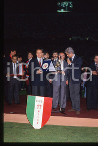 35mm vintage slide* 1988 MILANO Silvio BERLUSCONI Premiazione Scudetto MILAN (2)
