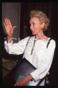 35mm vintage slide* 1992 CERNOBBIO VILLA D'ESTE American actress Janet LEIGH 44